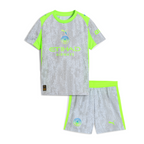 Kids' Manchester City Third Mini Set Shirt & Short 25-26