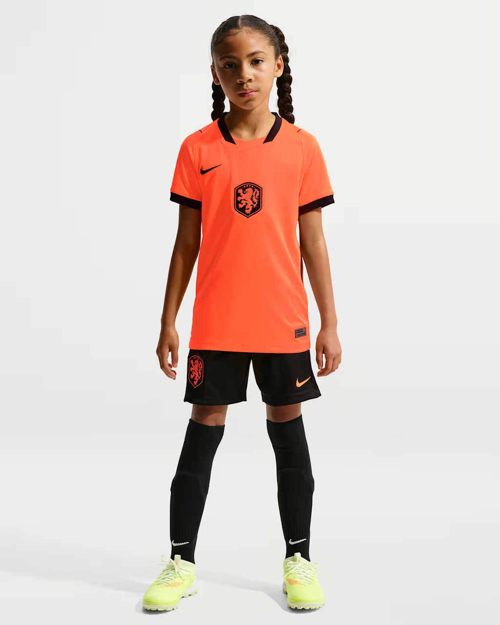 Netherlands 2026 Stadium Home Mini Kit Full Set Shirt & Shorts